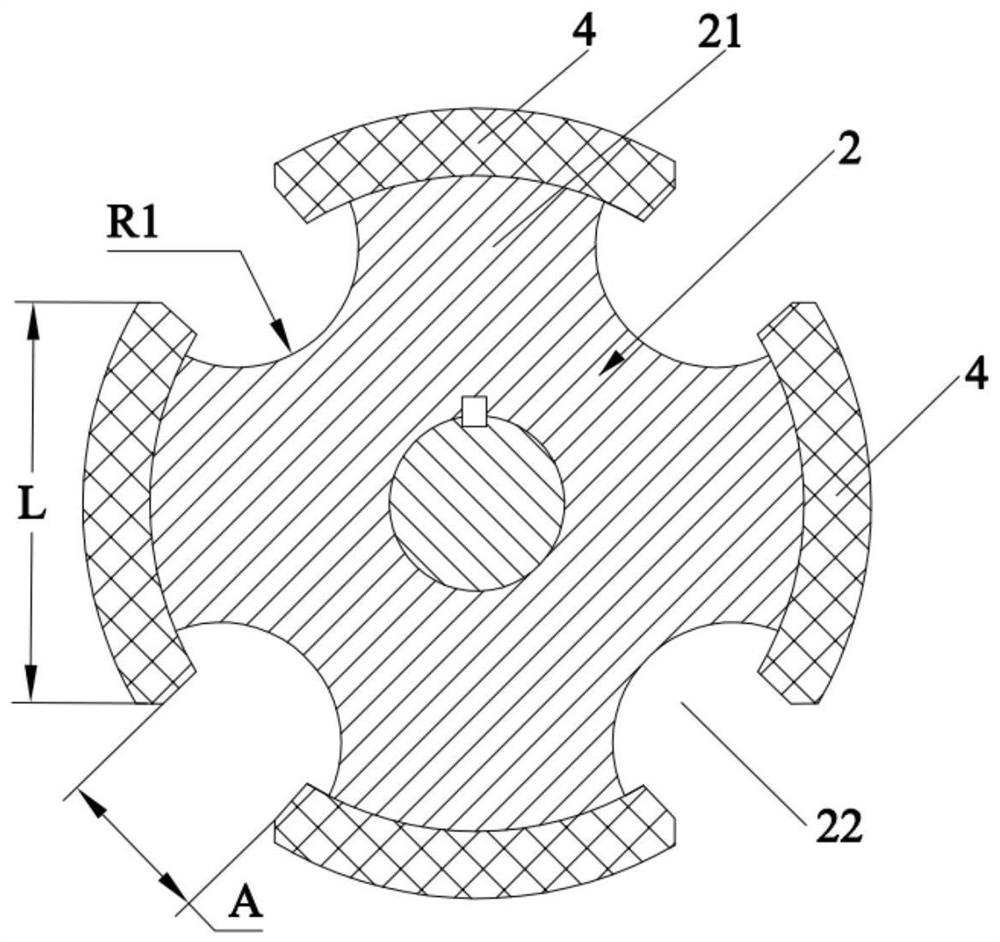 Permanent magnet motor rotor, permanent magnet motor and processing method of permanent magnet motor rotor