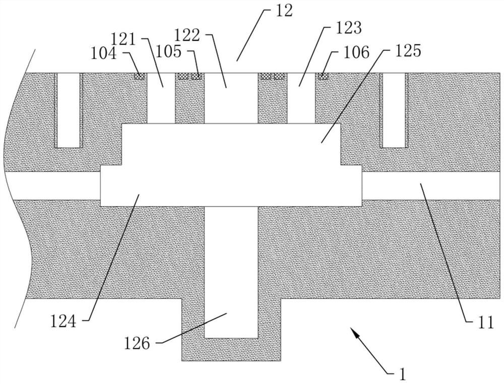 Aluminum alloy heat dissipation device with automatic sealing mechanisms