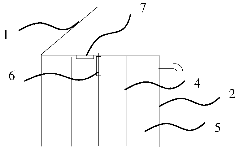 Fixed device for soil pH value detecting instrument