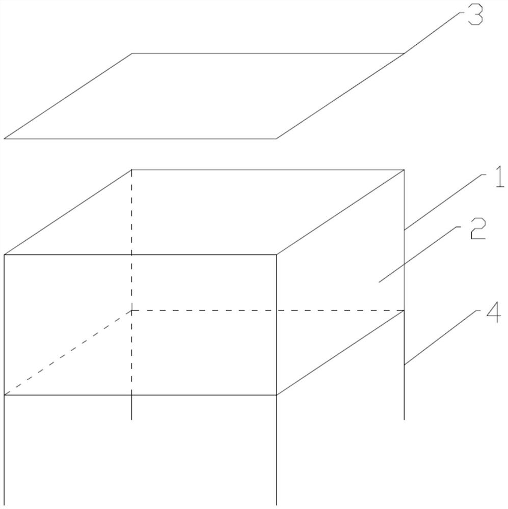 Method for artificially transplanting open sea island reef tridacna