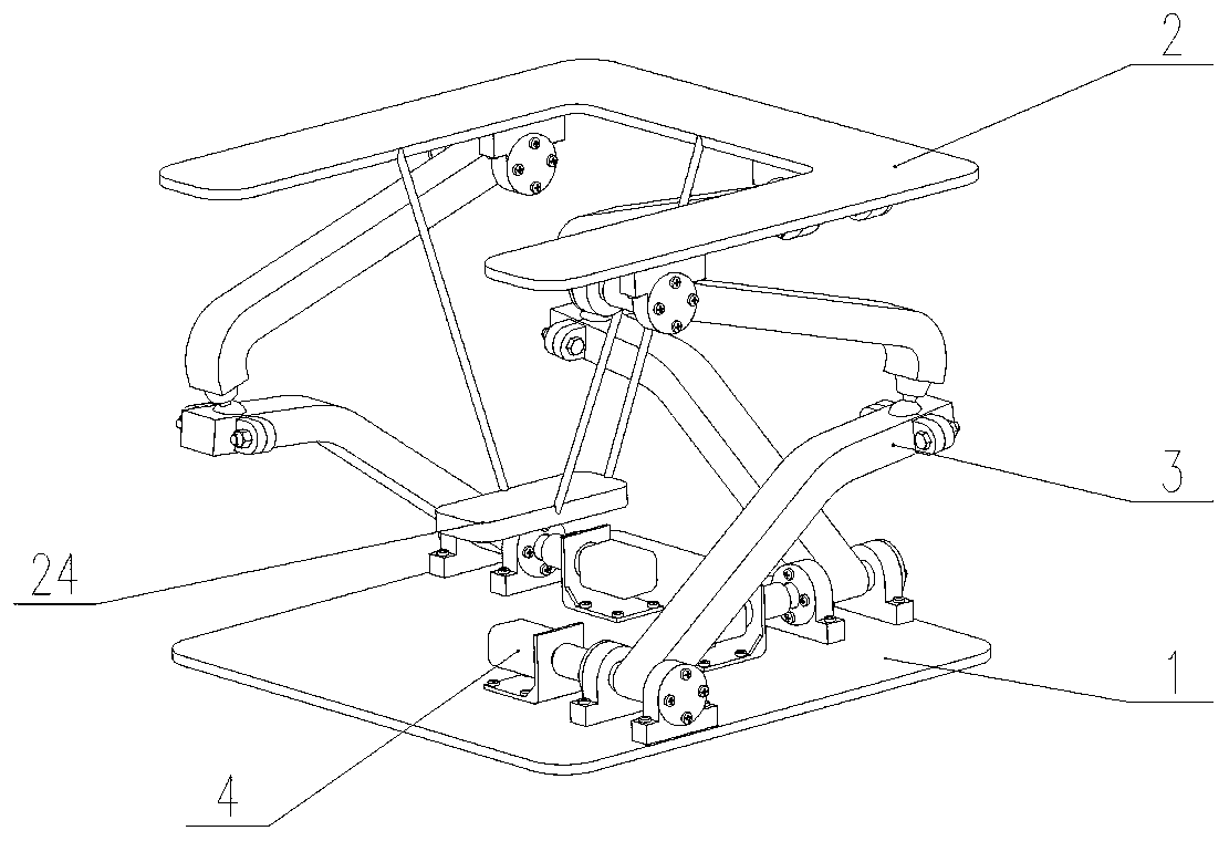 Parallel ankle rehabilitation robot