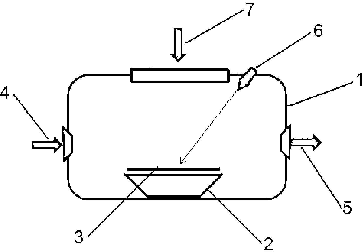 Experimental facility used for high-low temperature optical evaluation