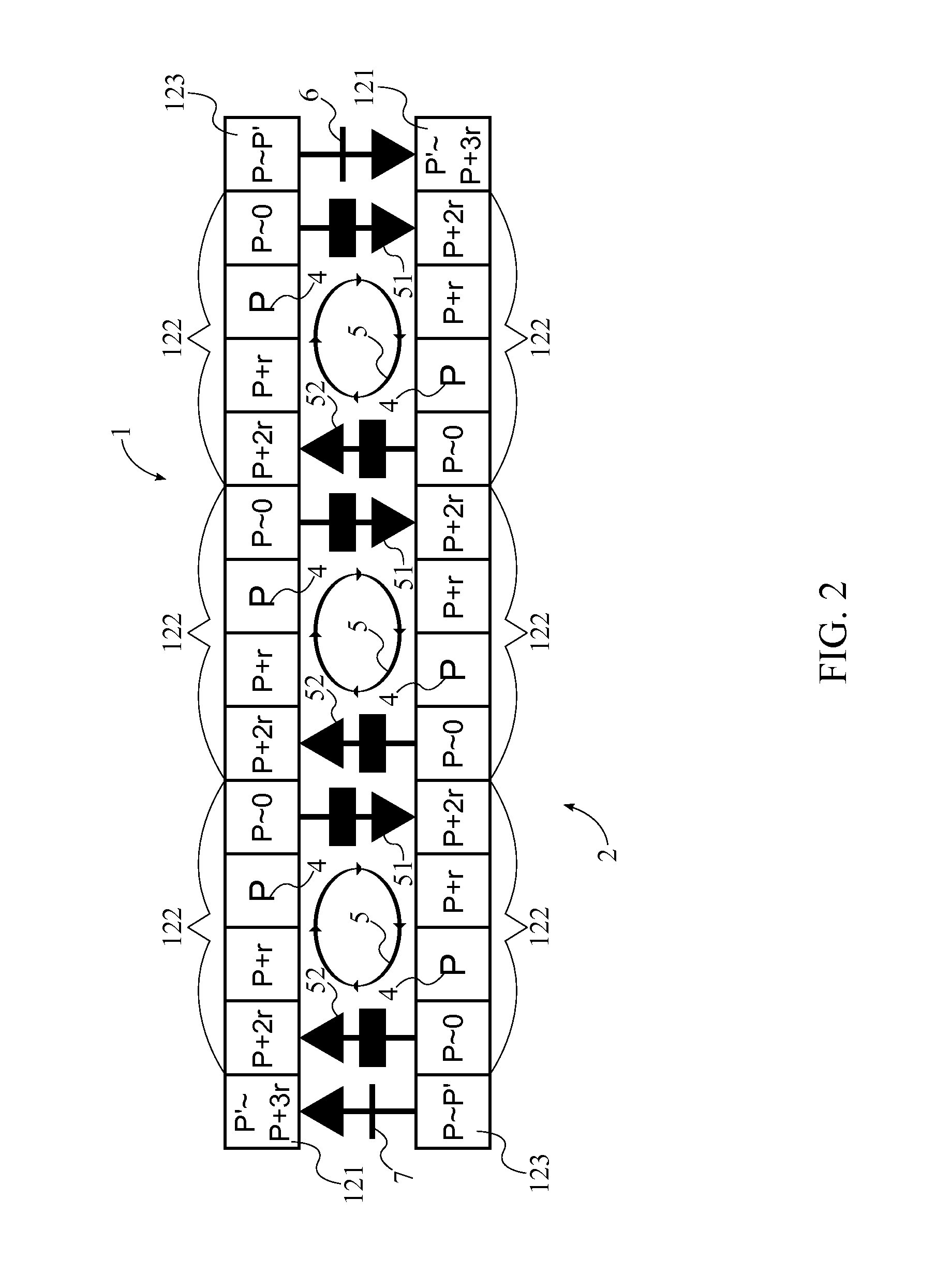 Circulated pneumatic tube transit system