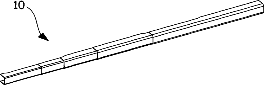 Method for obtaining a part made of a composite material including a phase of tensioning filaments, and tools for implementing same