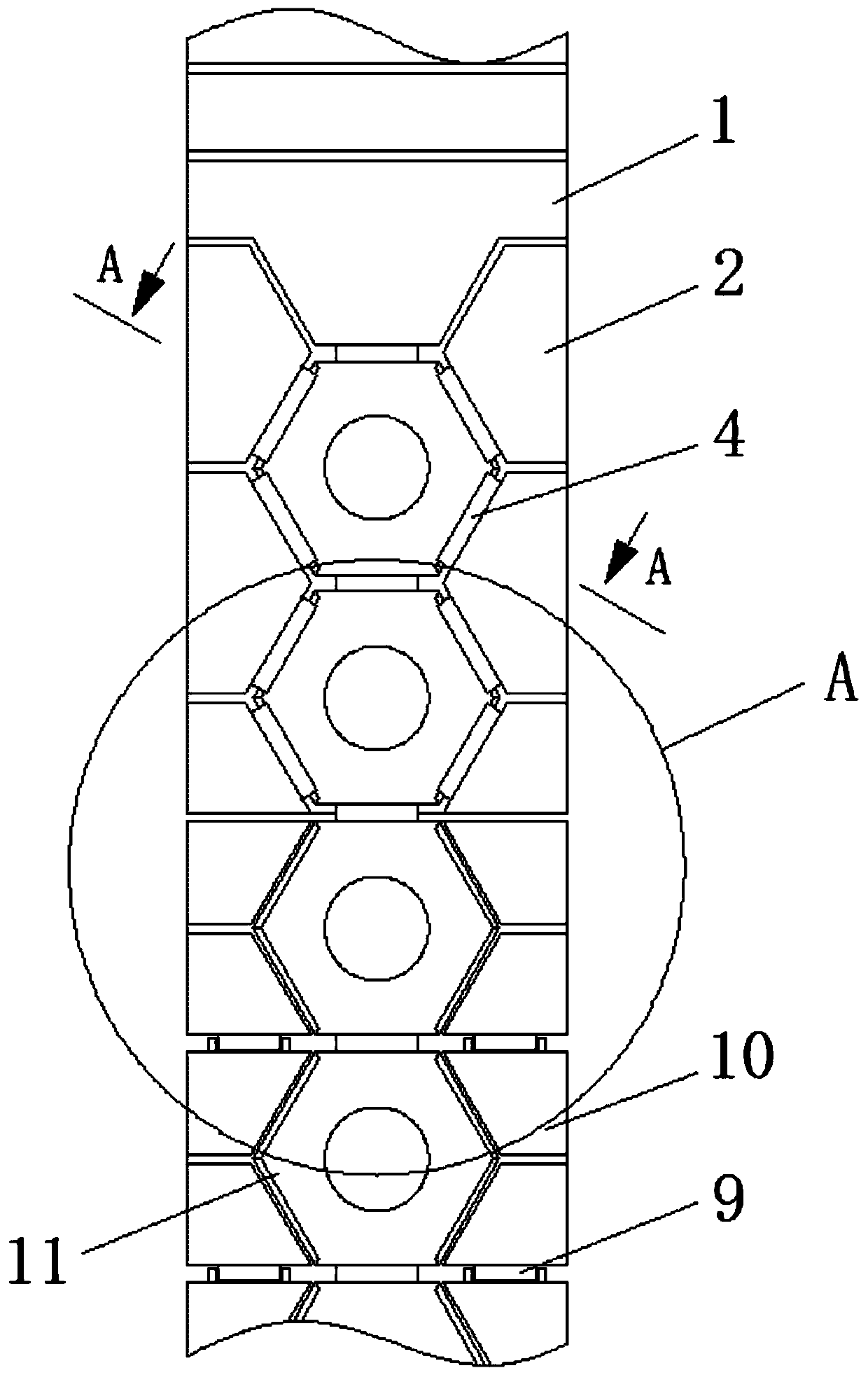 Connecting structure for electronic wristband based on inlaying limiting