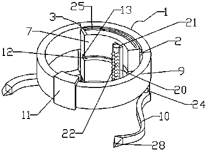 Abdominal protective device for pregnant women