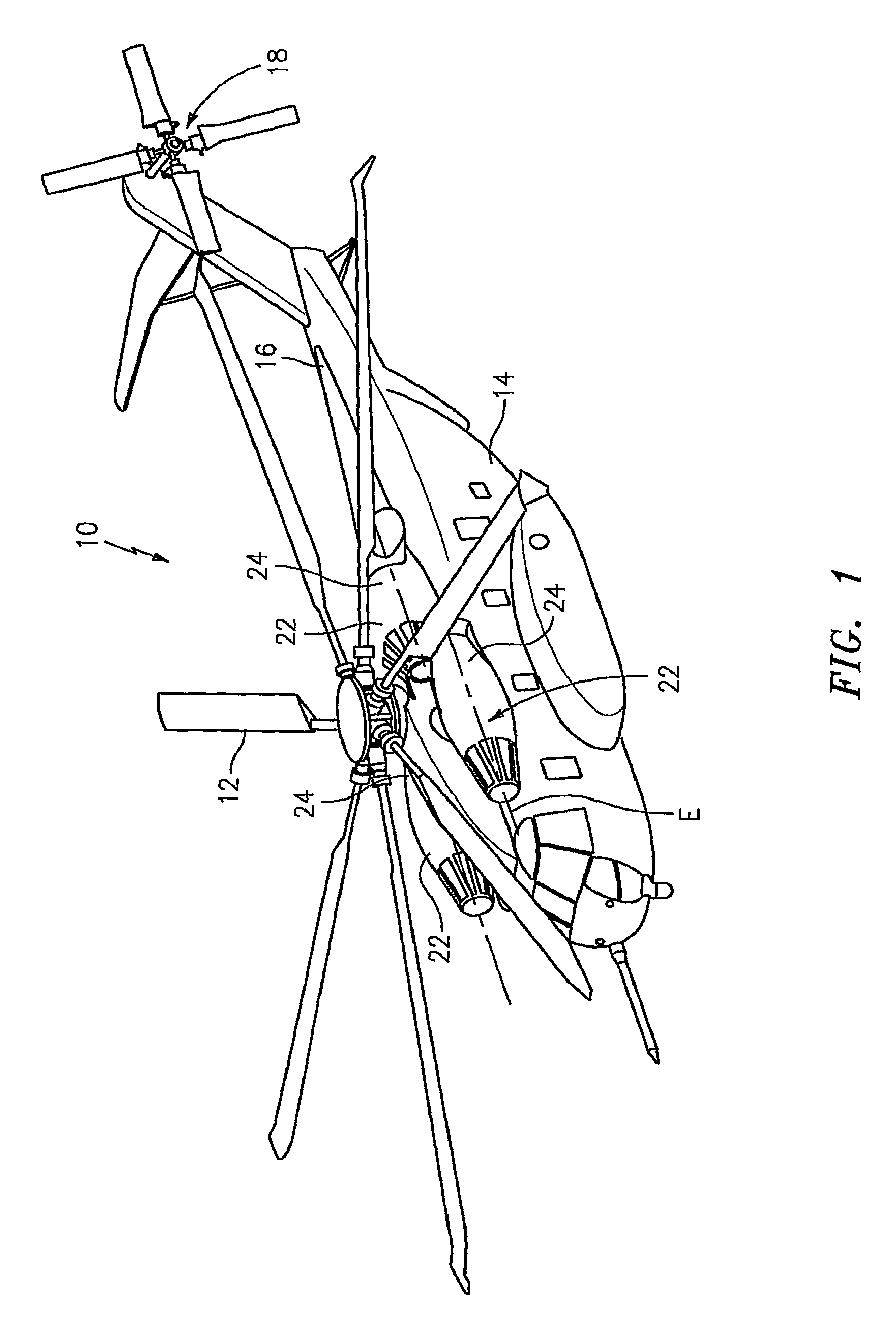 Infrared suppression system with spiral septum