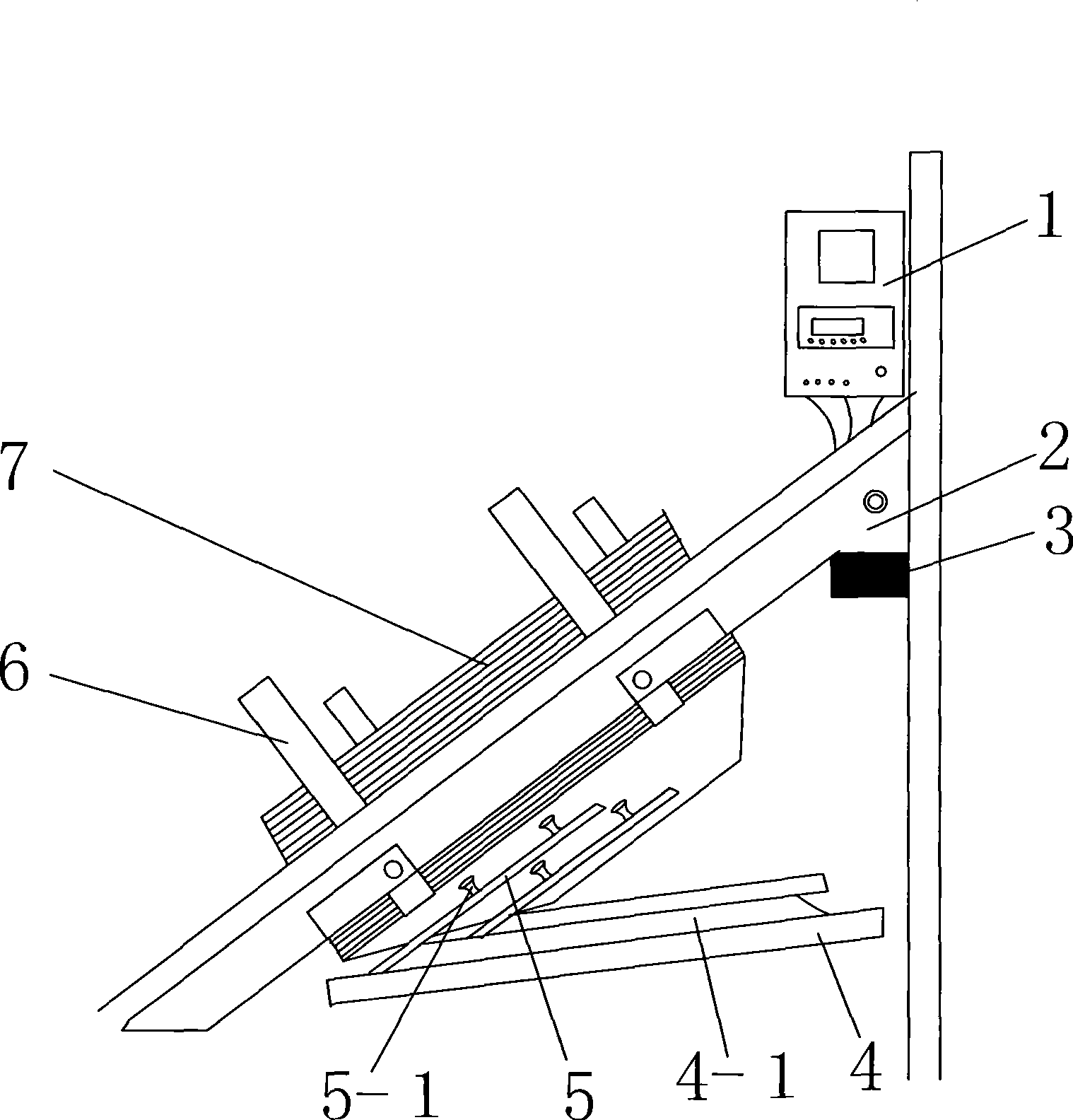 Automatic identification method and device of carton for automatic packing production chain