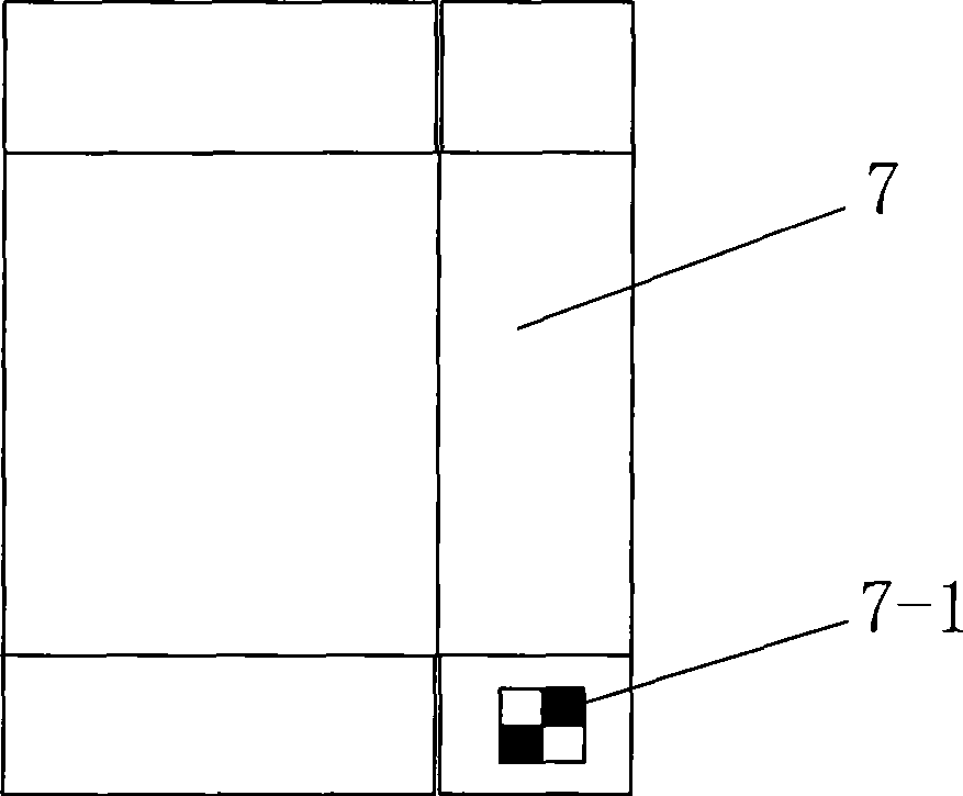 Automatic identification method and device of carton for automatic packing production chain