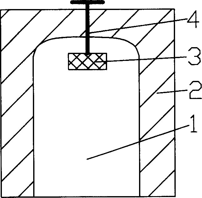 Composite heating thermal-insulating pressing riser bush