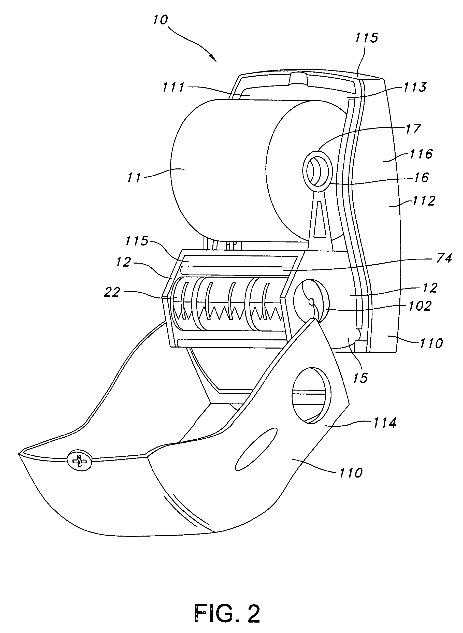 Electro-manual dispenser