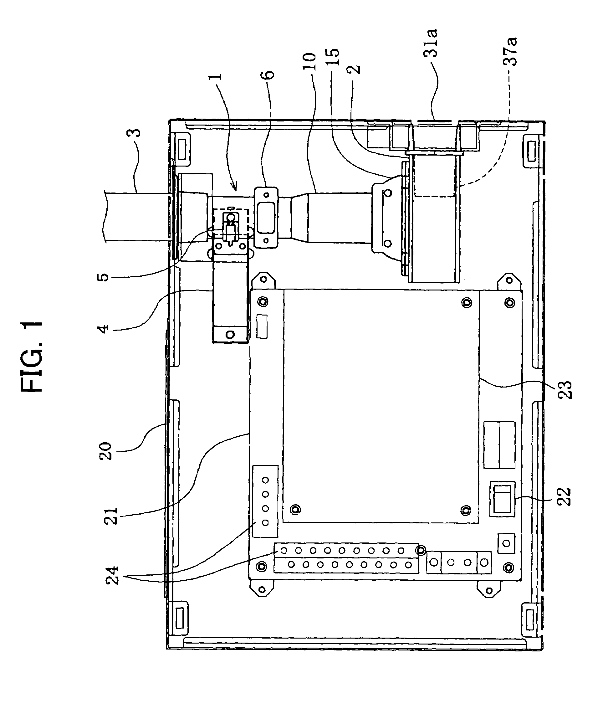 Sampling tube-type smoke detector