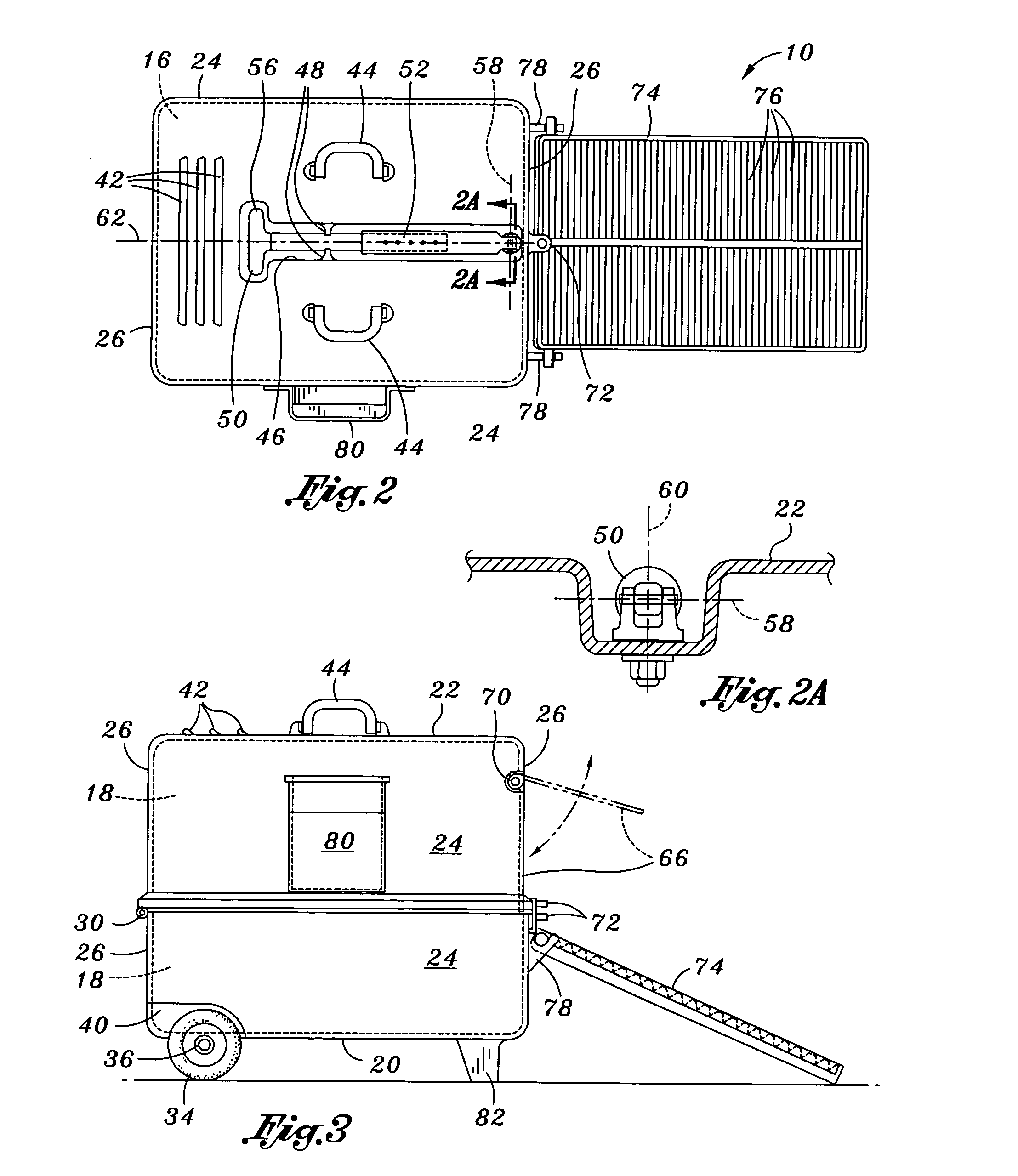 Portable cat litter box