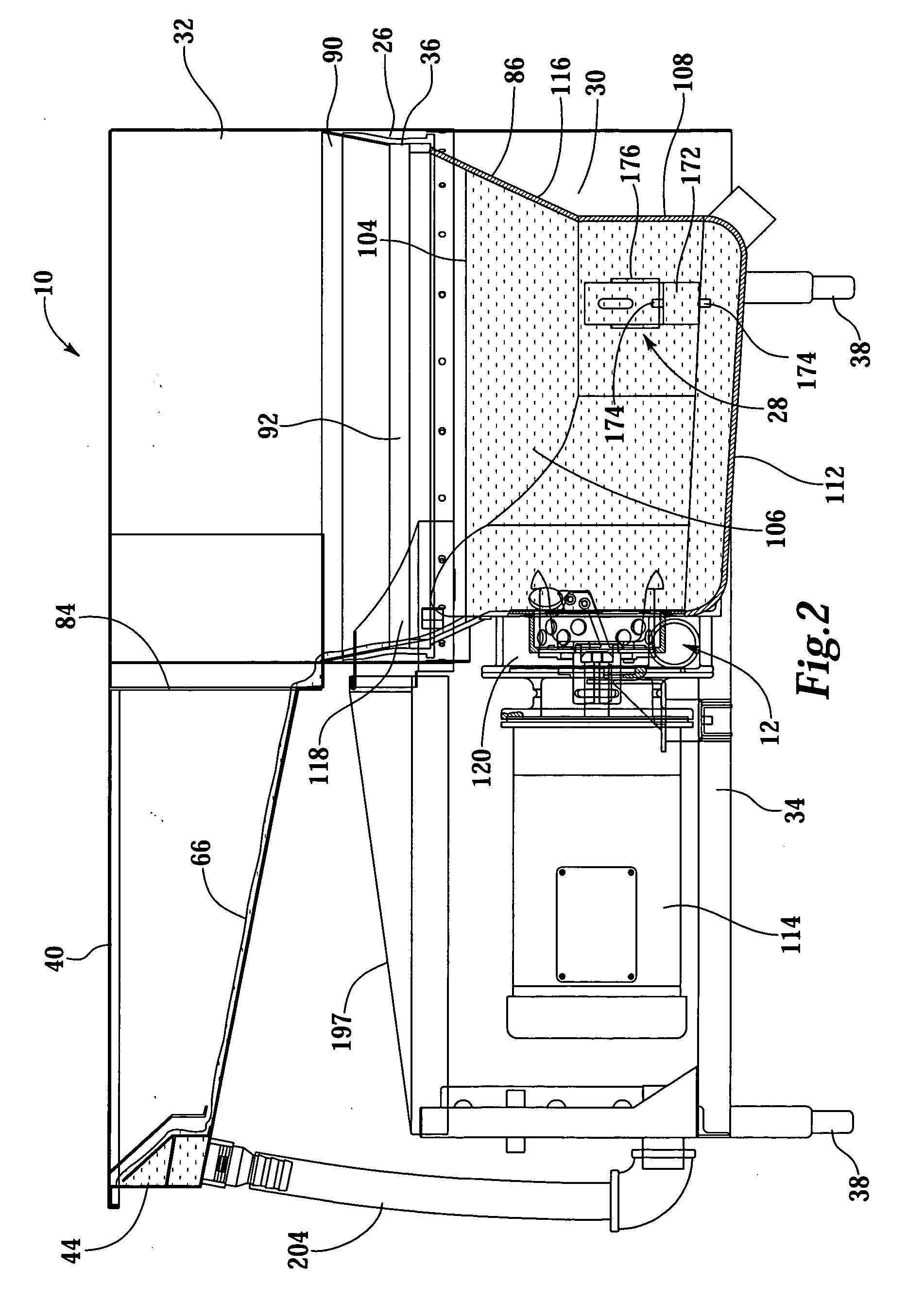 Waste pulping system