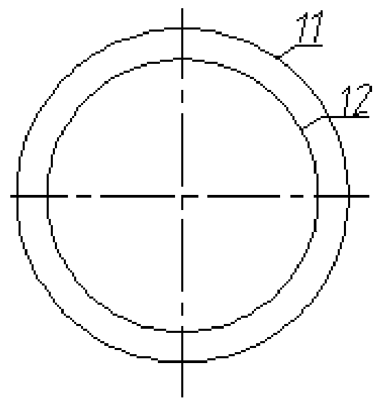 Ship model heeling locking device and torque measuring method