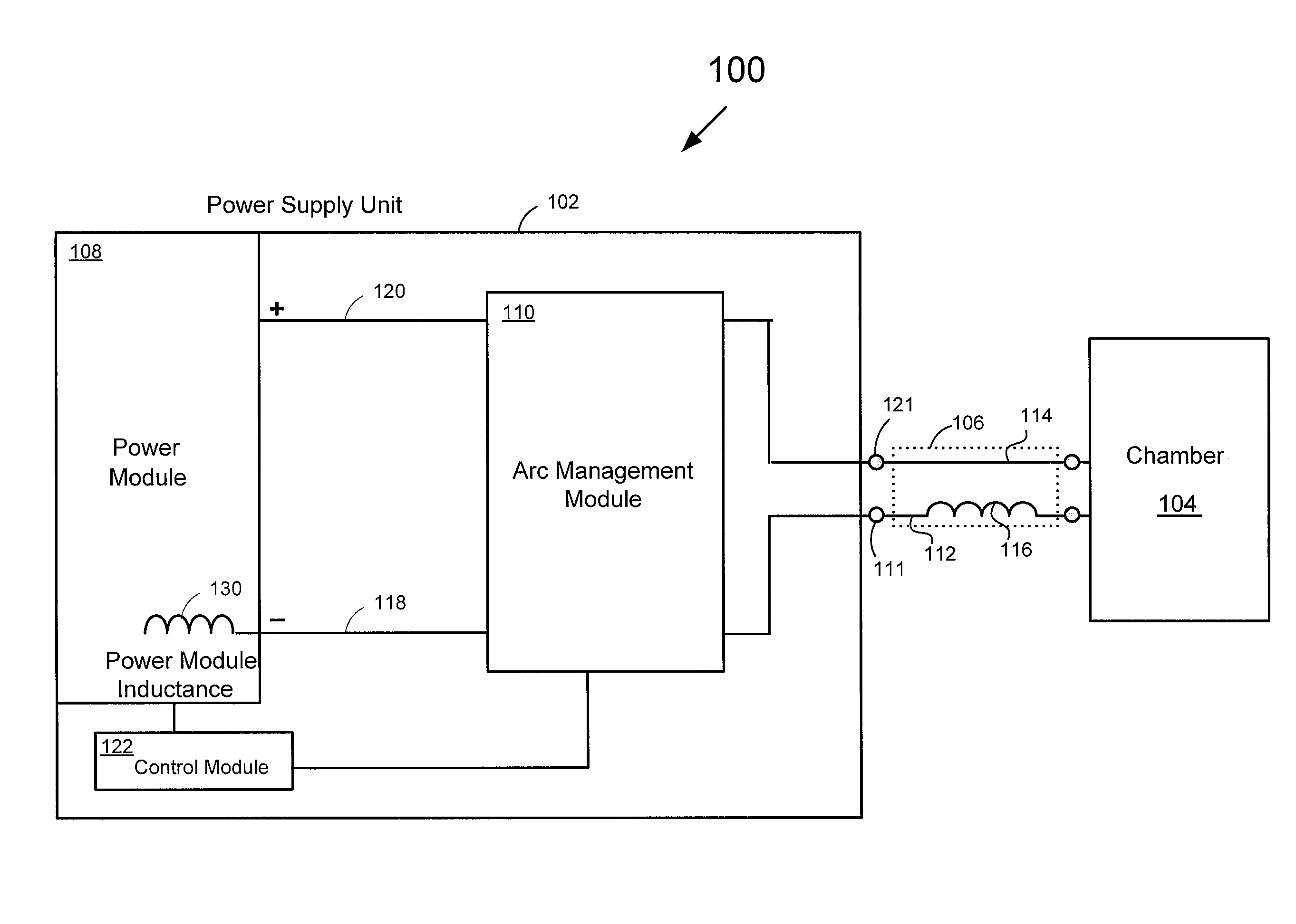 System and method for managing power supplied to a plasma chamber