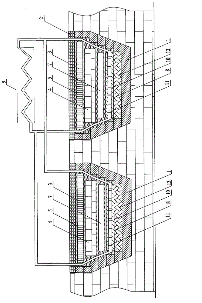 Protection-type coke oven waste heat recovery and power generation system based on power adjustment circuit