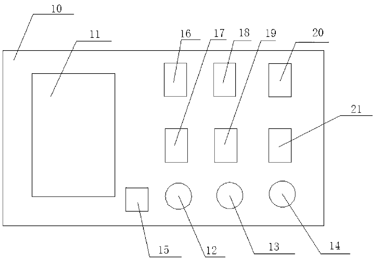 Portable crop growth information monitor based on active light source