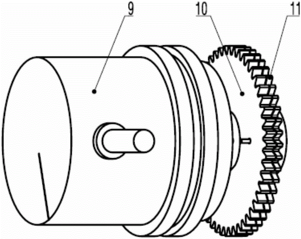 Quad redundant angular displacement sensor