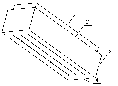 Micro-nano three-dimensional printing nozzle device