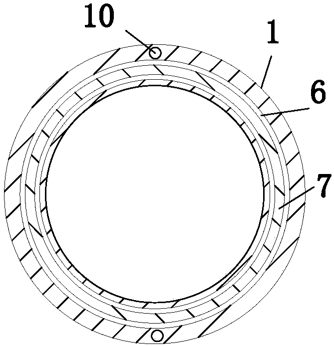 Anti-dust device for plate drilling equipment