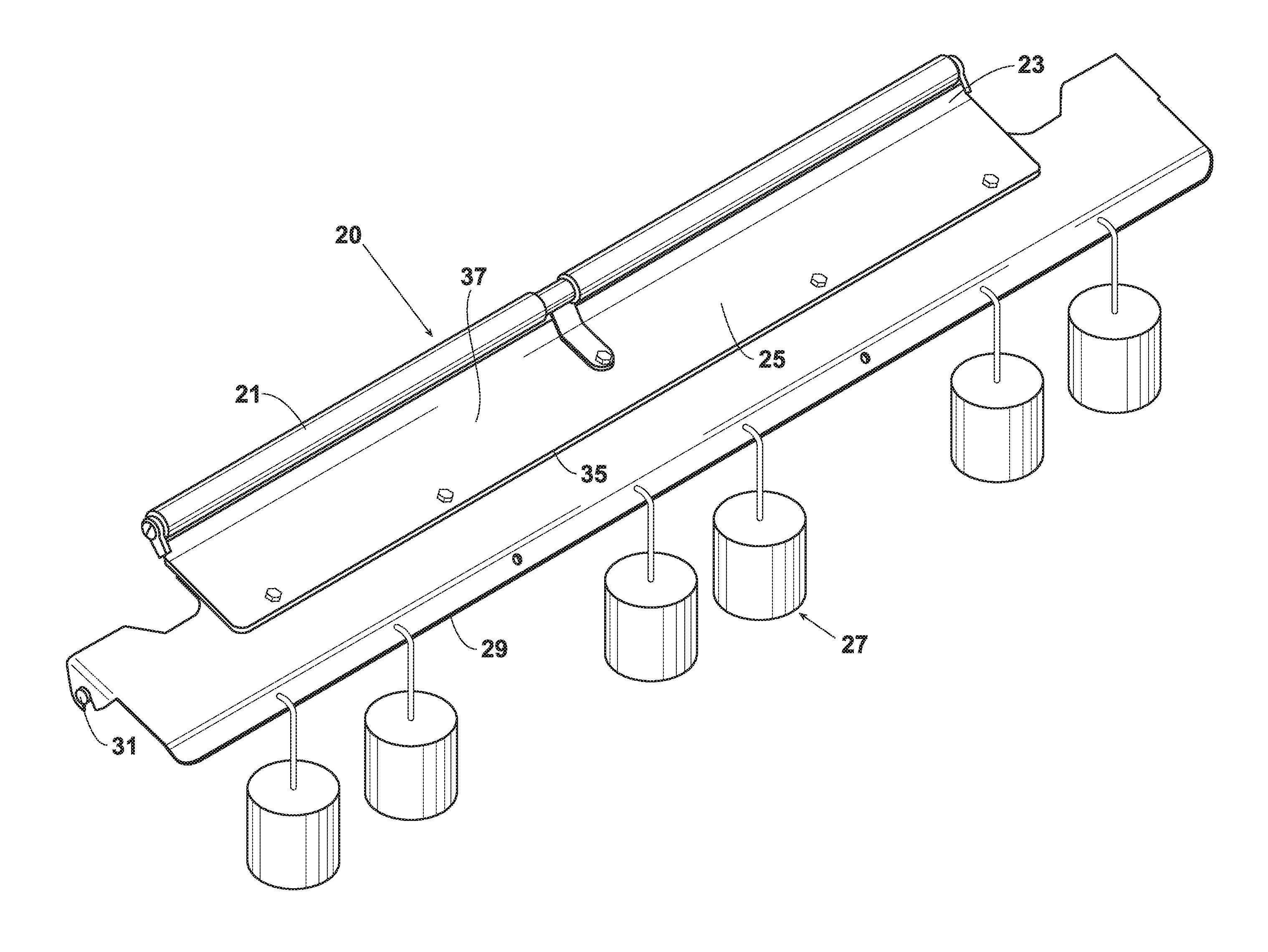 Transfer mechanism for a continuous heat transfer system