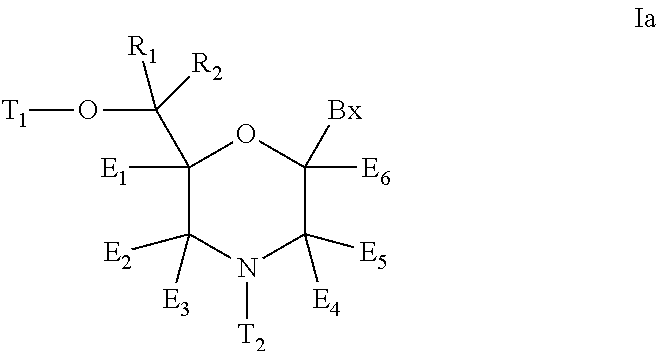 Bicyclic morpholino compounds and oligomeric compounds prepared therefrom