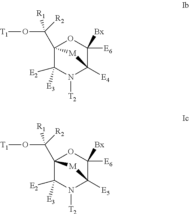 Bicyclic morpholino compounds and oligomeric compounds prepared therefrom