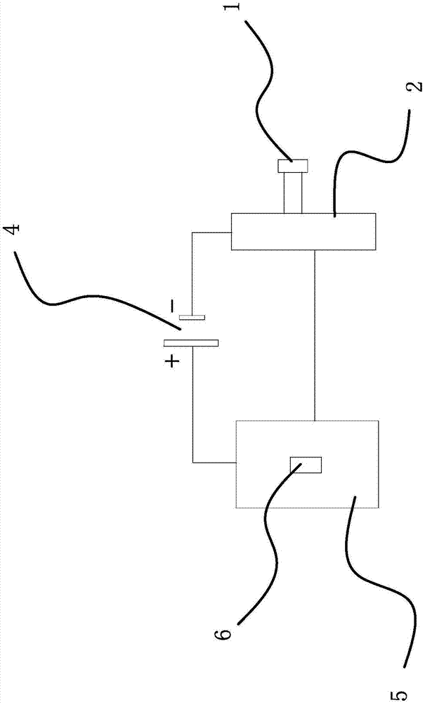 Short-distance LED (Light Emitting Diode) ultraviolet disinfection lamp