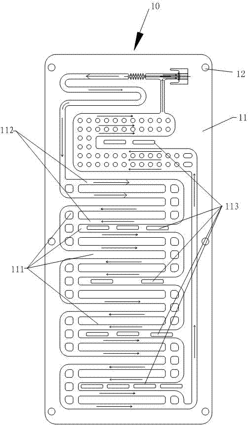 Composite plate evaporator and refrigeration equipment