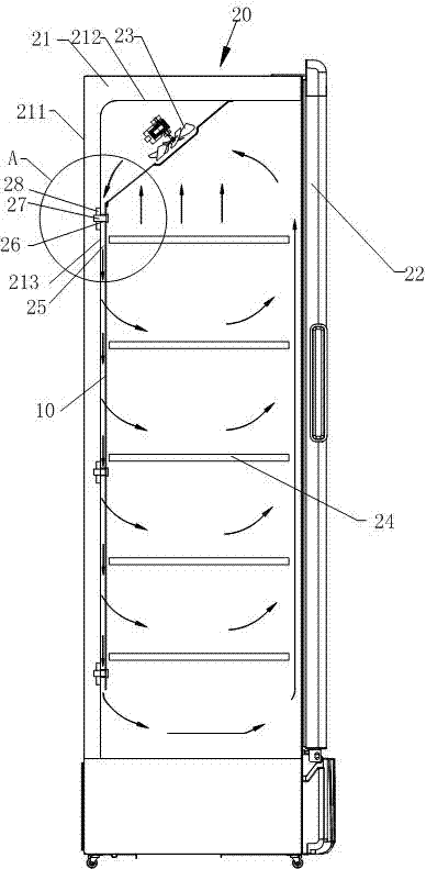 Composite plate evaporator and refrigeration equipment