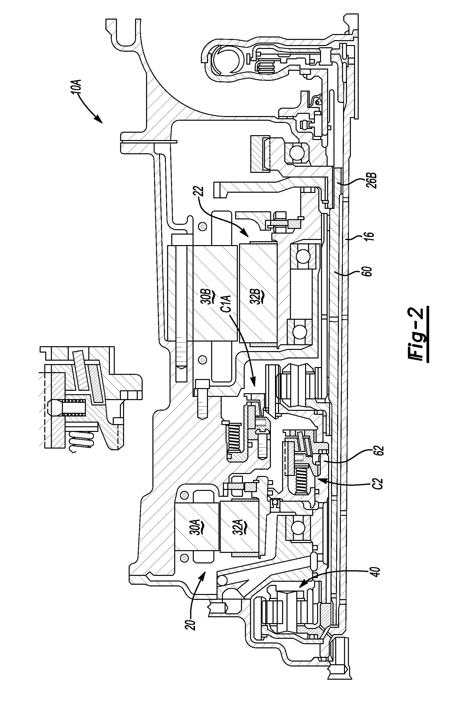 Clutch arrangements for an electrically-variable transmission