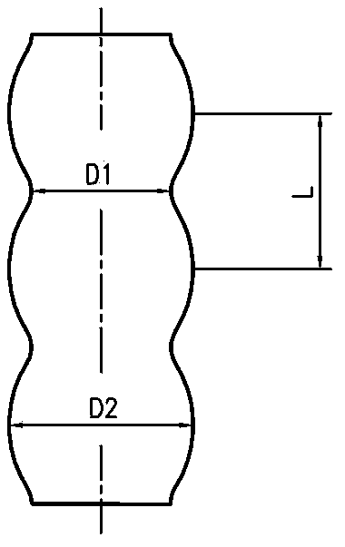 Melt polycondensation reaction method for preparing high-viscosity molten mass, and special reactor and falling film element used for same