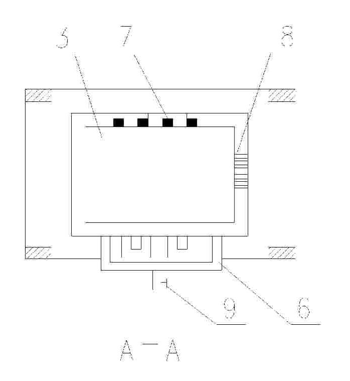 Rubber tyre simulated temperature measurement method and apparatus