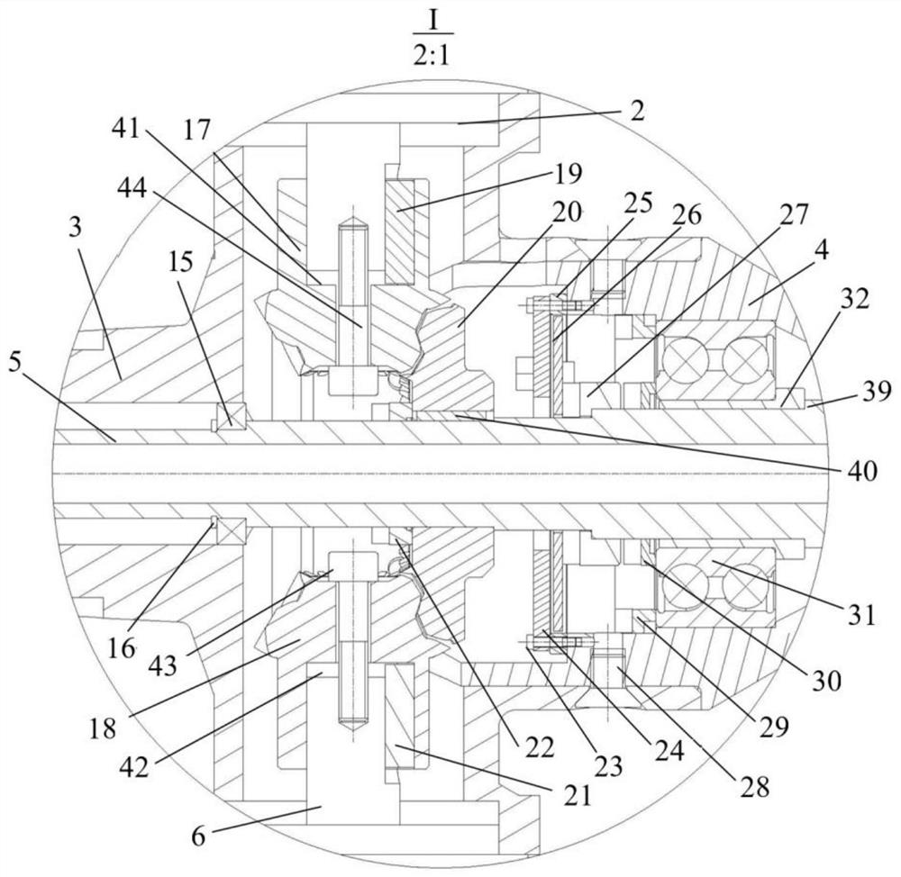 Model support and coupled roll drive device for unsteady dynamometric wind tunnel tests