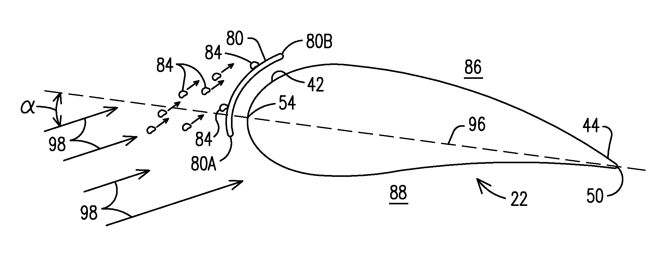 Soiling shield for wind turbine blade