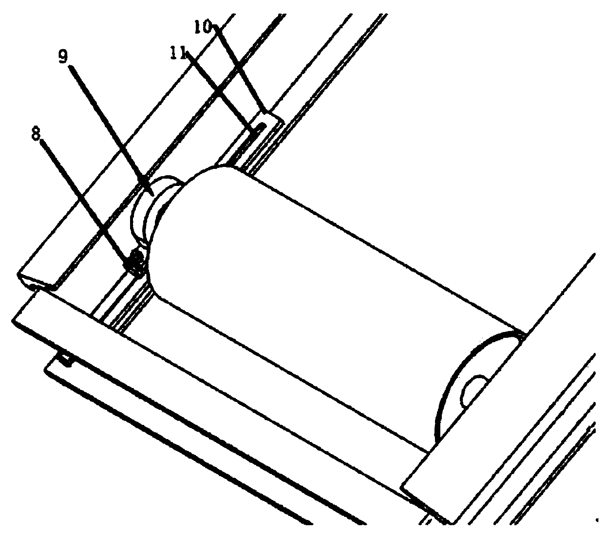 Automatic underground conveying system