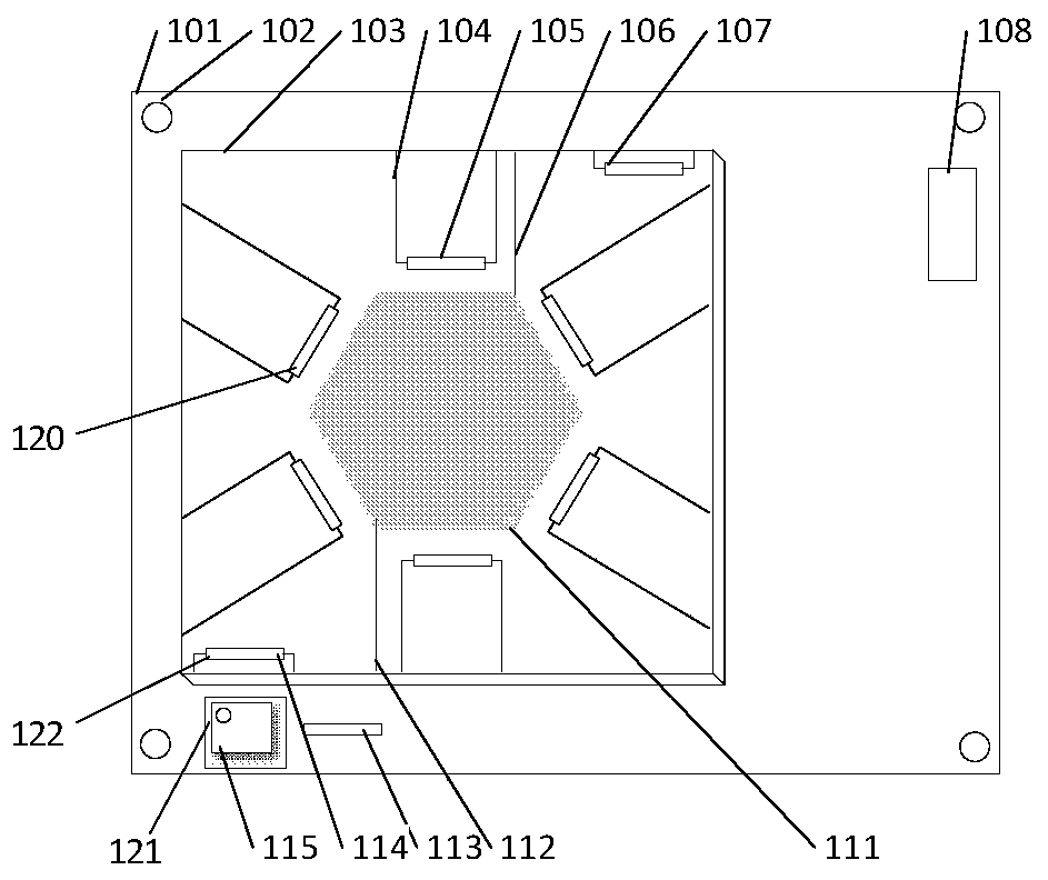 High-altitude flat-plate-type meteorological parameter measuring system and method