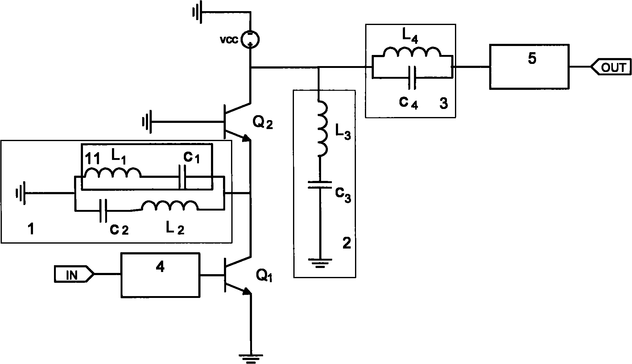 Circuit for improving linearity and power added efficiency of power amplifier