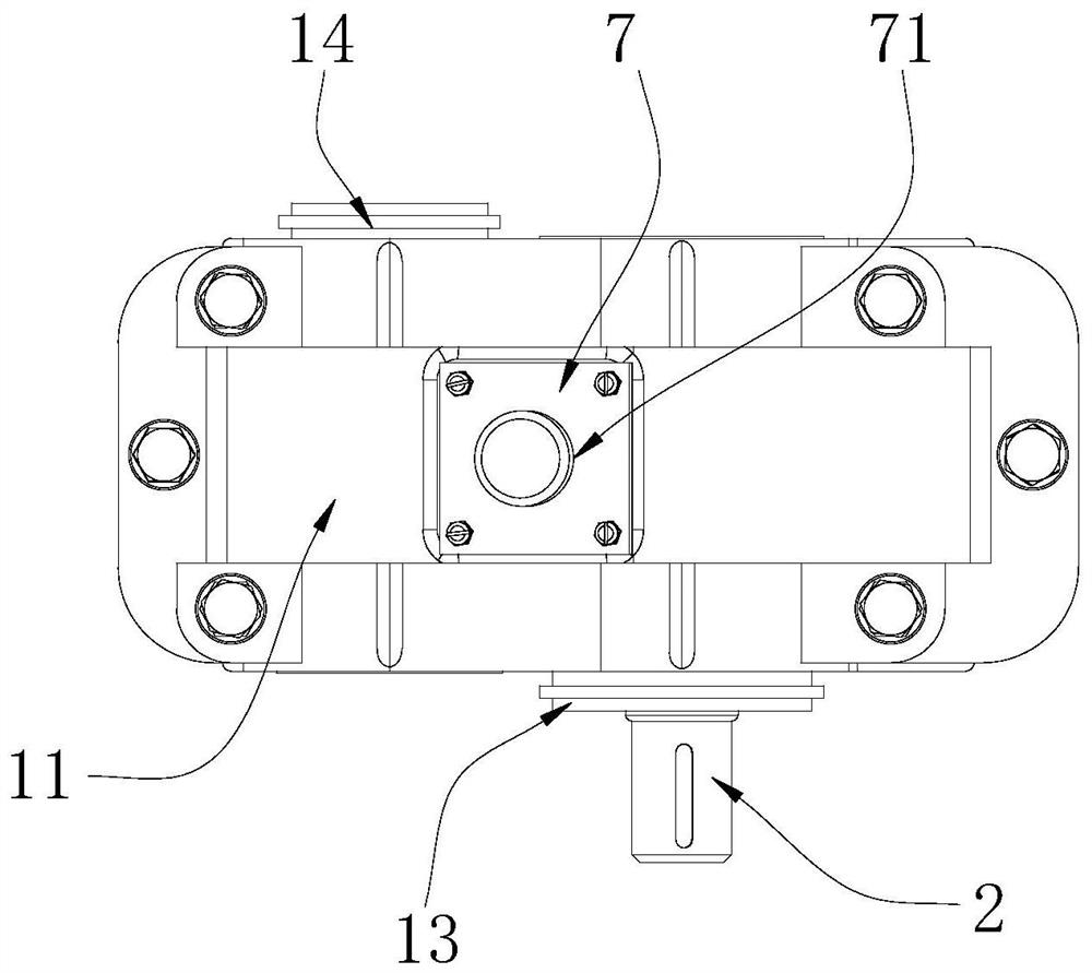 Rail transit gearbox