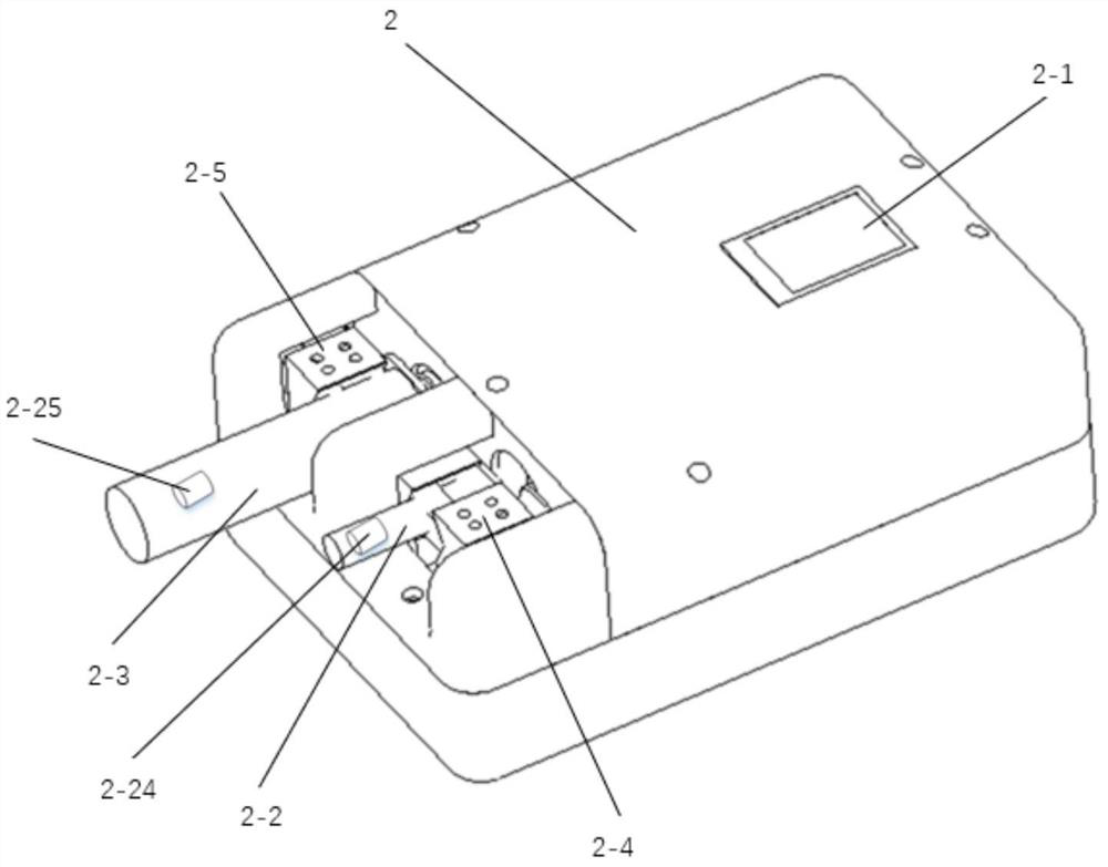 Medicine and embolism particle mixed injection device capable of being remotely controlled