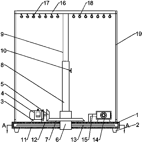 Domestic appliance for clothes drying