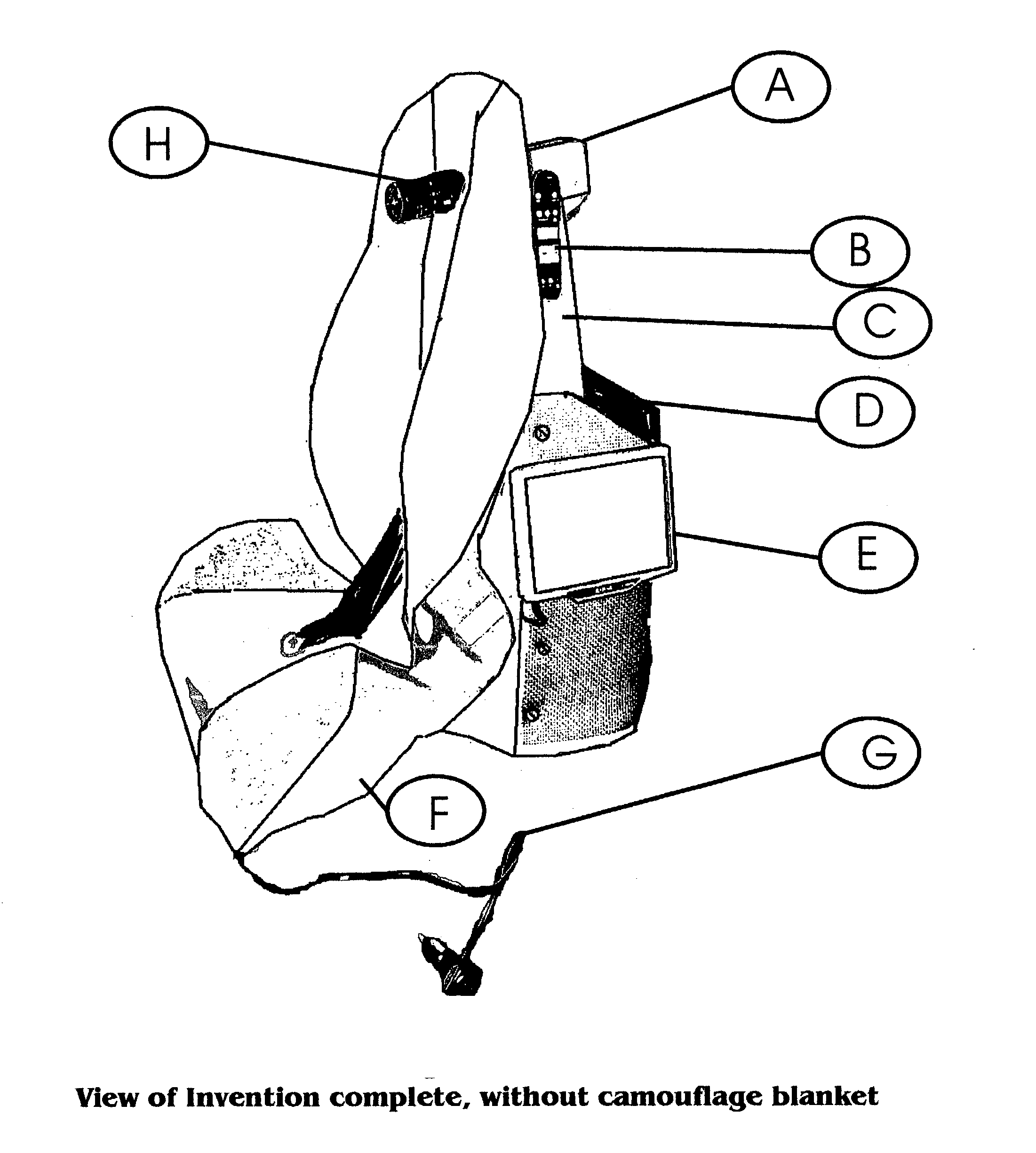 Complete automobile recording (C.A.R.) seat