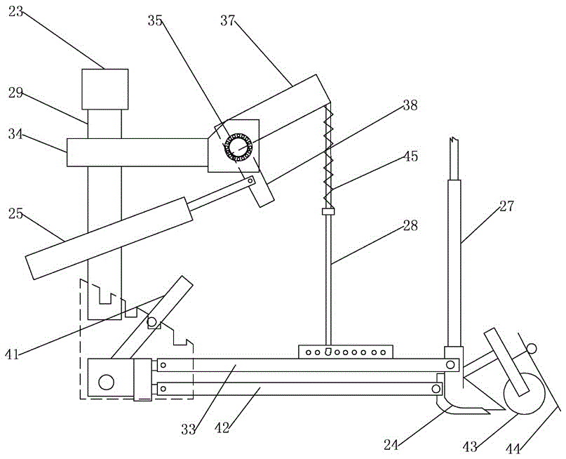 Electric self-propelled CNC plot drill