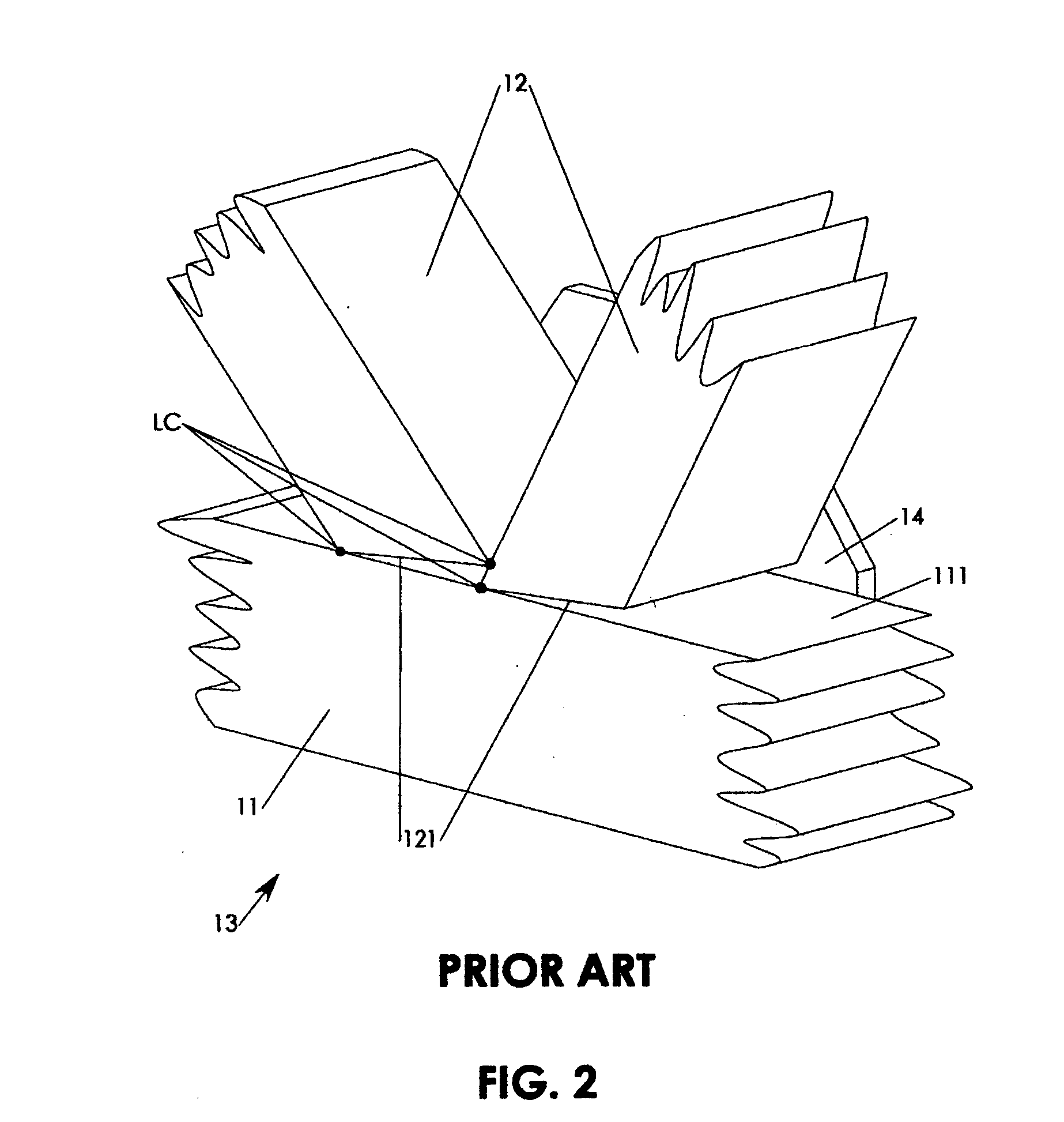 Area contact truss strut joint