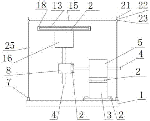 Tapestry brick bonding strength sample site automatic cutting device