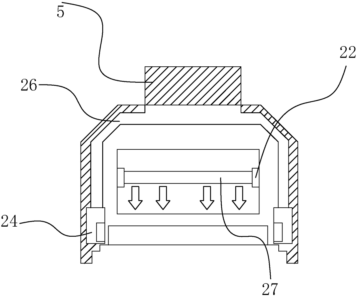 Drying device of printing ink machine