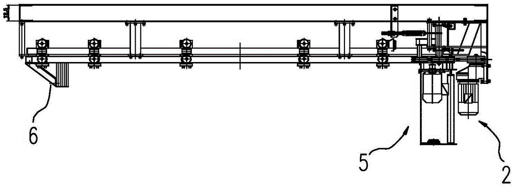 Transmission device used for ring rail type laminating machine