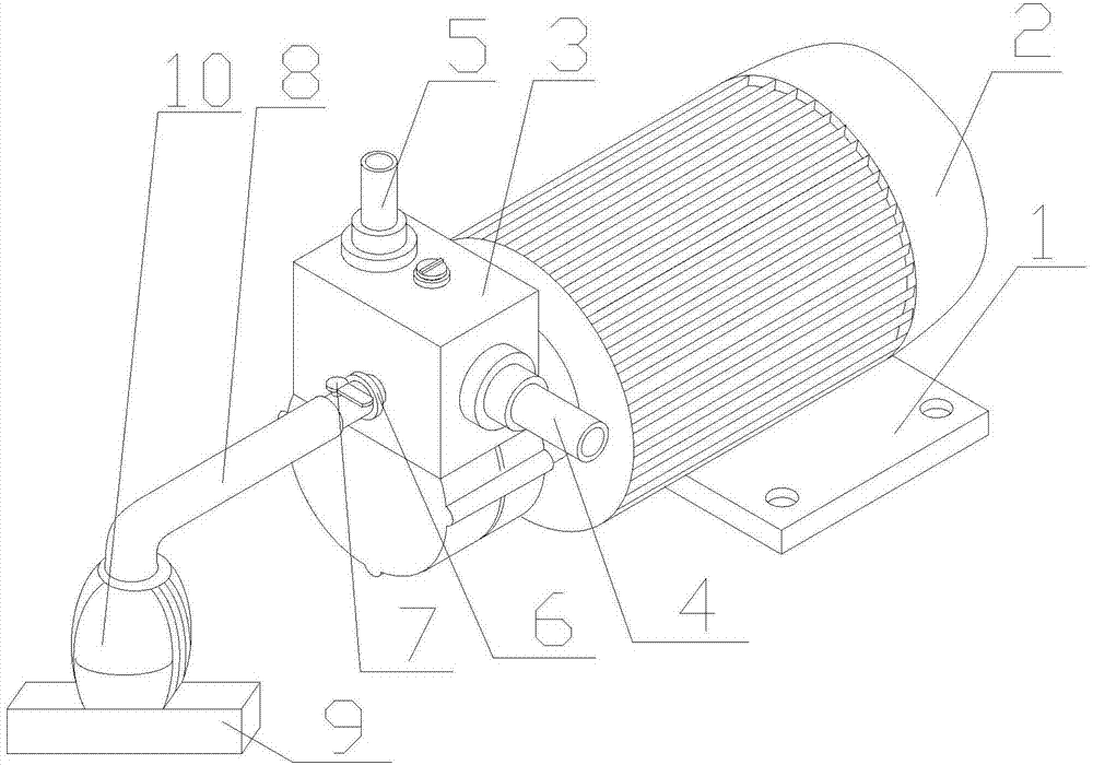 Household water pump with freeze protection function