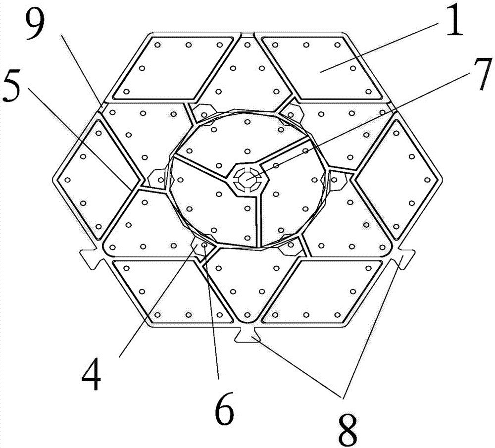 Dry land skiing floor tile and manufacturing method